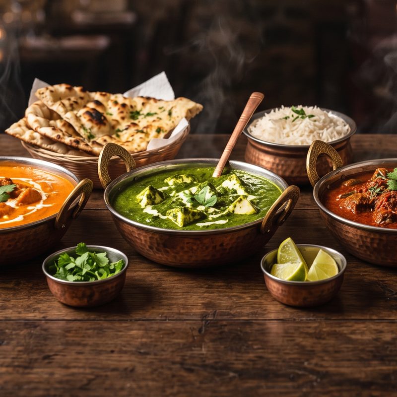 Palak Paneer – Spinat-Curry mit indischem Käse